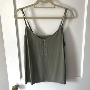Navy Green Tank